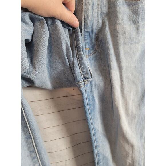 GOOD AMERICAN GOOD WAIST LIGHT WASH JEANS, SZ 6/28 - Picture 6 of 14